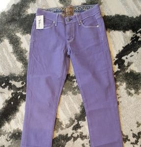RICH & SKINNY| Womens lavender 💜 straight leg denim jeans|Size 23